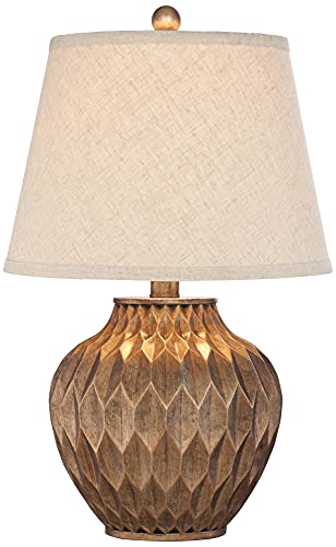 Lámpara de mesa 360 Lighting con dimmer y puerto USB 22" miniatura 2