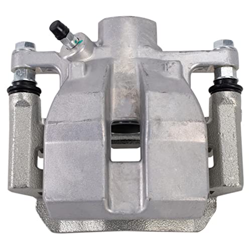 Image of TRQ Rear Left Brake Caliper w /Bracket Drivers Side
