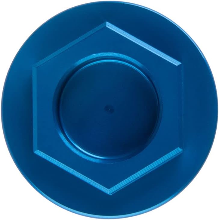 Tusk Oil Filler Plug Blue Compatible with Suzuki RM 125/RM250 1982-2008/RMZ250 2007-2025/RMZ450 2005-2025