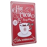 Décoration murale artisanale : facile à placer à l'intérieur comme à l'extérieur, son design sur le thème de noël crée une ambiance festive et rustique