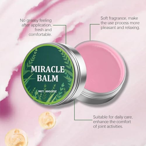 Muskel- und Gelenkaufbauender Balsam,Muskel- und Gelenkerleichternde Creme Körperöle,Muskelmassierende Entlastung Natürliche Lotion,Beruhigender Komfort für Rücken, Nacken, Hände, Füße