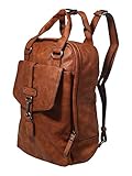 Innentasche Tamaris Damen Bernadette Backpack Rucksackhandtasche, Braun (Cognac), 8x33x21 cm