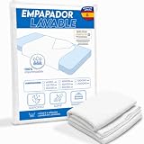 Empapador Lavable Bebé 100x100 cm, Impermeable y Recortable