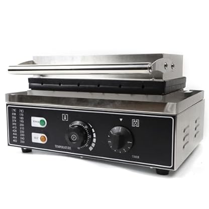 HarBin-Star Waffeleisen, Edelstahl Waffelgerät Waffle Maker Stiel Waffelmaschine Waffel am Stiel 1500W – Bild 5