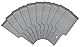 KS Tools 907.2203 Ersatzklingen, gerade, 16mm, 10er Pack