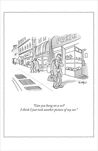 UK Greetings Humorous Greeting Card (Ukg3148) - I Think I Just Took Another Picture of My Ear - The New Yorker