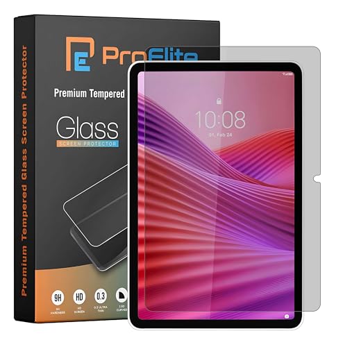 Image of ProElite Matte Screen Protector for Lenovo Tab 10.1 inch 2025, Premium Matte Tempered Glass Screen Protector for Lenovo Tab 10.1 inch 2025 [1-Pack]