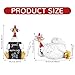 Wesiti 2 Pack Rustic Rooster and Chicken Resin Statue Set Good Morning Chicken Figurine Farmhouse Resin Decor for Home Office Desktop Bookshelf Festival Gift