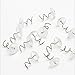 0.6" Long Twist Pins Keeping Upholstery, Slipcovers and Bedskirts in Place (Set of 50)