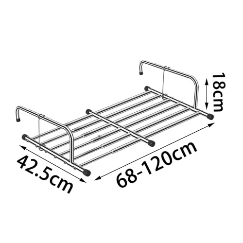 Étendoir à linge portable pour radiateur pour optimiser les petits espaces - 4