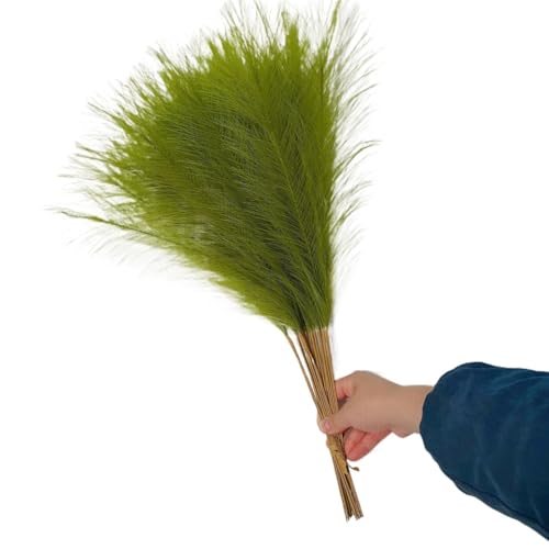 Hierba Pampas Grande 55CM 10PCS Decorativa Artificial