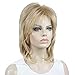 Aimole Soft Shaggy Layered Medium Length Classic Cap Synthetic Women Wigs
