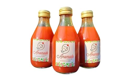 トマトジュース 180m × 3本 ミニトマトで作った濃厚で上品な 100%ジュース 野菜ジュース 飲料 飲み物 ドリンク 無塩 無添加 食塩無添加 甘い 野菜 旬 春 夏 旬の野菜 大阪 大阪府 岸和田市