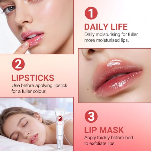 Generic 3PCS Lip for Dark Lips, Lip Serum, Dark Lip Treatment Serum for Smokers,Moisturizer Nourishing Essence Lips, Restores Natural Look & Moisture