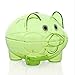 Produktbild 73JohnPol Cartoon Pig Bank Transparenter Sparschwein Geldmünzensammler