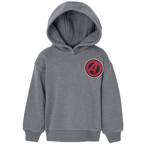 Marvel Avengers Iron Man Thor Captain America Zip Up Vest 2fer Jacket and Pullover Fleece Hoodie Toddler to Big Kid4