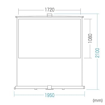 プロジェクタースクリーン（床置き式）サンワサプライ80型相当 Amazon | サンワサプライ プロジェクタースクリーン(床置き式