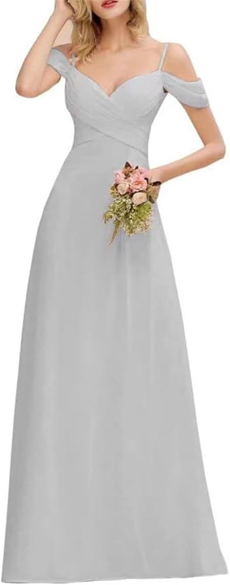 Vrouwen Oranje Bruiloft Gast Jurk A Lijn Spaghetti Bandjes V Hals Mouwloos Chiffon Lange Formele Jurk – NL Vrouwen Oranje Bruiloft Gast Jurk A Lijn Spaghetti Bandjes V Hals Mouwloos Chiffon Lange Formele Jurk – NL