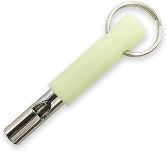 Wakuwaku Glow Whistle, Glow Whistle, For Crime Prevention, Disaster Prevention, Key Chain, Outdoors, Camping, Markers, Disaster Preparedness Goods, Convenient, Glow in the Dark