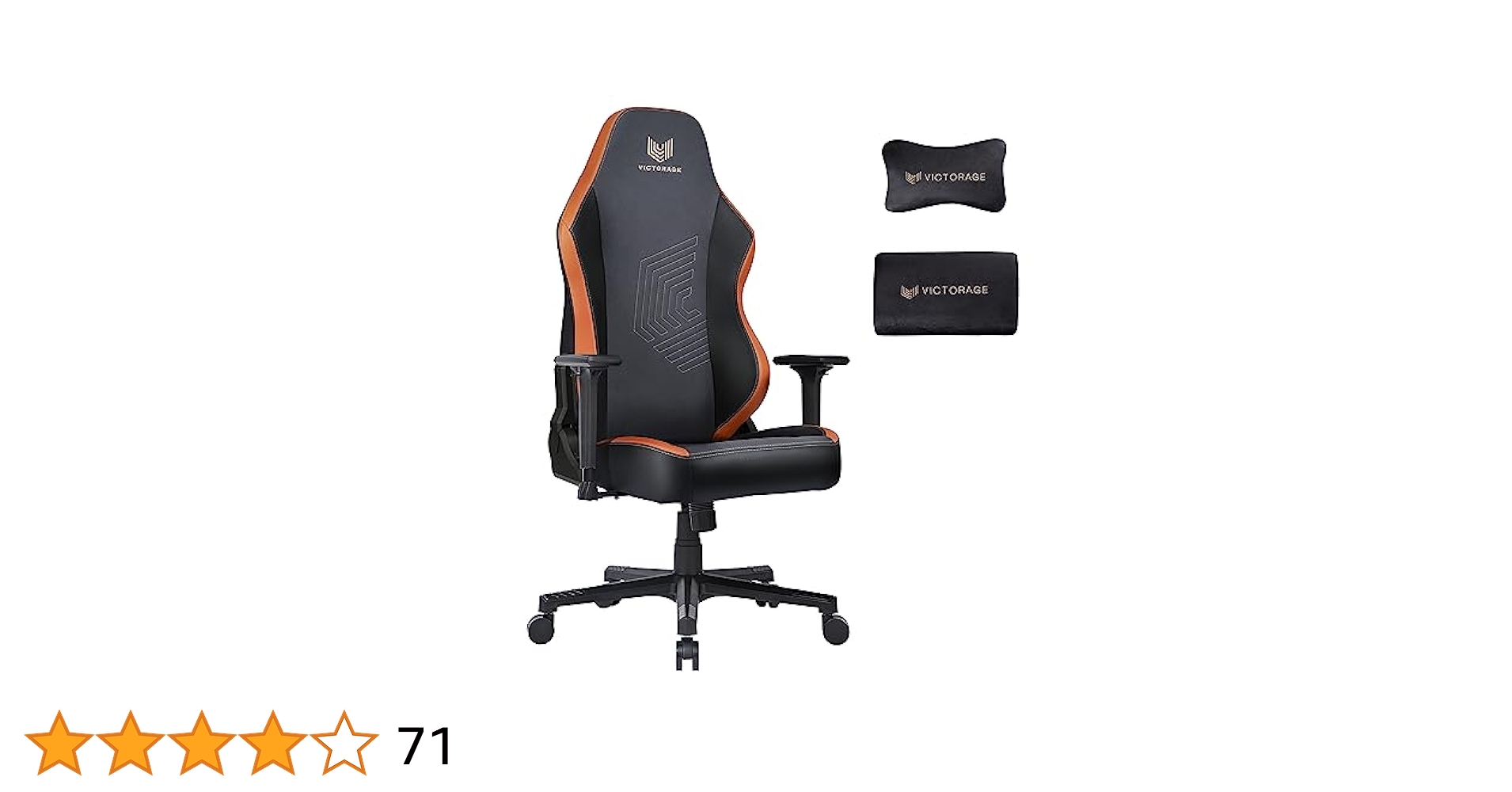 VICTORAGE ゲーミングチェア オフィスチェア デスクチェア Amazon.co.jp: VICTORAGE ゲーミングチェア オフィスチェア