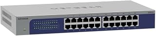 NETGEAR 24-Port Gigabit Ethernet Unmanaged Switch (GS524): Desktop-, Wand- oder Rack-Befestigung und eingeschränkte Garantie über die gesamte Nutzungsdauer