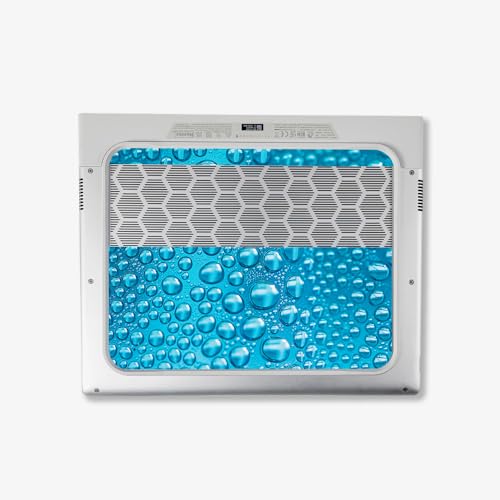 Image of MightySkins Skin Compatible with Alienware X14 R2 (2023) Full Wrap Kit - Wavy Drops | Protective, Durable, and Unique Vinyl Decal wrap Cover | Easy to Apply & Change Styles | Made in The USA