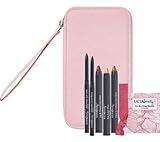 Ulta Beauty Pink Wristlet Makeup Set Eyeliner Brown Pencil and Face Sculpting Set (Limited Edition)