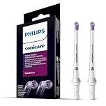 Philips Sonicare Quad Stream F3 Oral Irrigator Nozzle Twin Pack - Oral Water Flosser use with Philips Sonicare Cordless Power Flosser (Model HX3062/00)