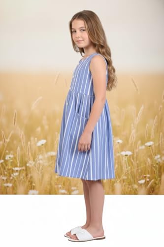 Image of VIKITA 2017 Girls Embroidery Cotton Long Sleeve Flower Dresses LH5460 for 1-8 Years ?-