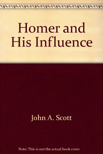 Homer and His Influence 0815402023 Book Cover