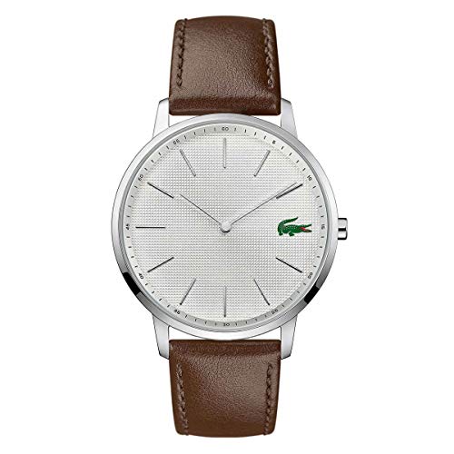 Lacoste Montre Analogique à Quartz pour Homme avec Bracelet en Cuir Marron - 2011002