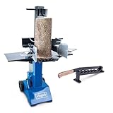 Scheppach Holzspalter HL810 Brennholzspalter mit Handholzspalter | 400V - 3500W Leistung | Hydraulikspalter stehend | Spaltgutlänge 550mm | Spaltdurchmesser 300mm | 8T Spaltkraft | Vario Spalt System