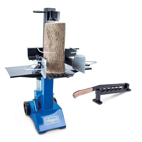 Scheppach Holzspalter HL810 Brennholzspalter mit Handholzspalter | 400V - 3500W Leistung | Hydraulikspalter stehend | Spaltgutlänge 550mm | Spaltdurchmesser 300mm | 8T Spaltkraft | Vario Spalt System Scheppach Holzspalter HL810 Brennholzspalter mit Handholzspalter | 400V - 3500W Leistung | Hydraulikspalter stehend | Spaltgutlänge 550mm | Spaltdurchmesser 300mm | 8T Spaltkraft | Vario Spalt System
