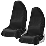 PercyEffie 2PCS Universal car seat Towel car seat Cover Towel Non-Slip Cars Seats Cover for Front Bucket Seats Protectors Front seaat Covers Waterproof and Sweatproof Fits Cars,SUV,Trucks,