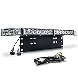 led fernlicht erlaubt Universal passend aus Aluminiumlegierung, schön Pulverbeschichtung schwarz Finish, 0,1 '' Dicke Heavy Duty Design. Passt für die meisten Auto, Jeep, Truck, Pickup, SUV, 4x4, etc