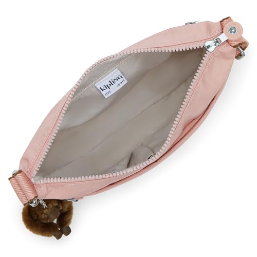 Kipling ARTO sac bandoulière moyen rose nylon léger et solide
