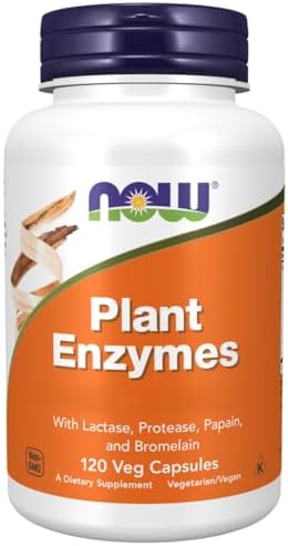 Now Foods, Plant Enzymes, 120 Cápsulas veganas, Probadas en Labor...