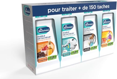 Dr. Beckmann - Le Kit de Secours - 8 Détachants Textile Dr. Beckmann – Détachants Linge Puissants pour Huiles, Chocolat, Ketchup – Produit Nettoyant Sans Javel – Efficaces pour Tous les Textiles – vue 5
