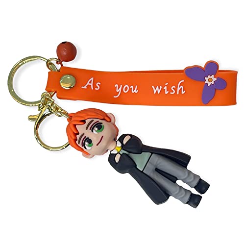 Image of AUGEN Ron Wealsey Action Figure Keychain Limited Edition for Car, Decoration, Cake, Office Desk & Study Table (Pack of 1)