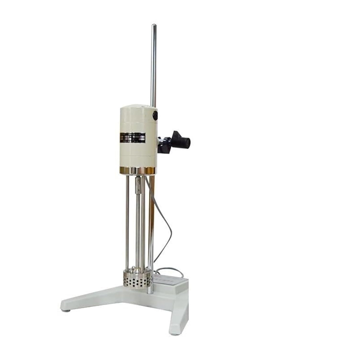 Homogenizer, Ultrasonic Homogenizer Cosmetic Emulsifying Mixer Solid Powder Liquid Cutting Machine High Speed,Lab Mixer