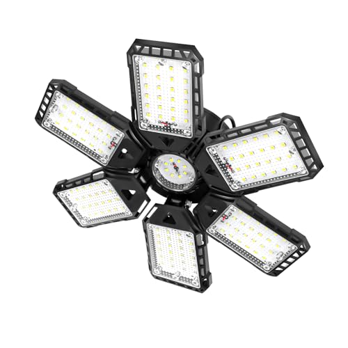 Aoretic LED Garage Lights 1 Pack -180W, 18000LM 6500K Led Shop Light w