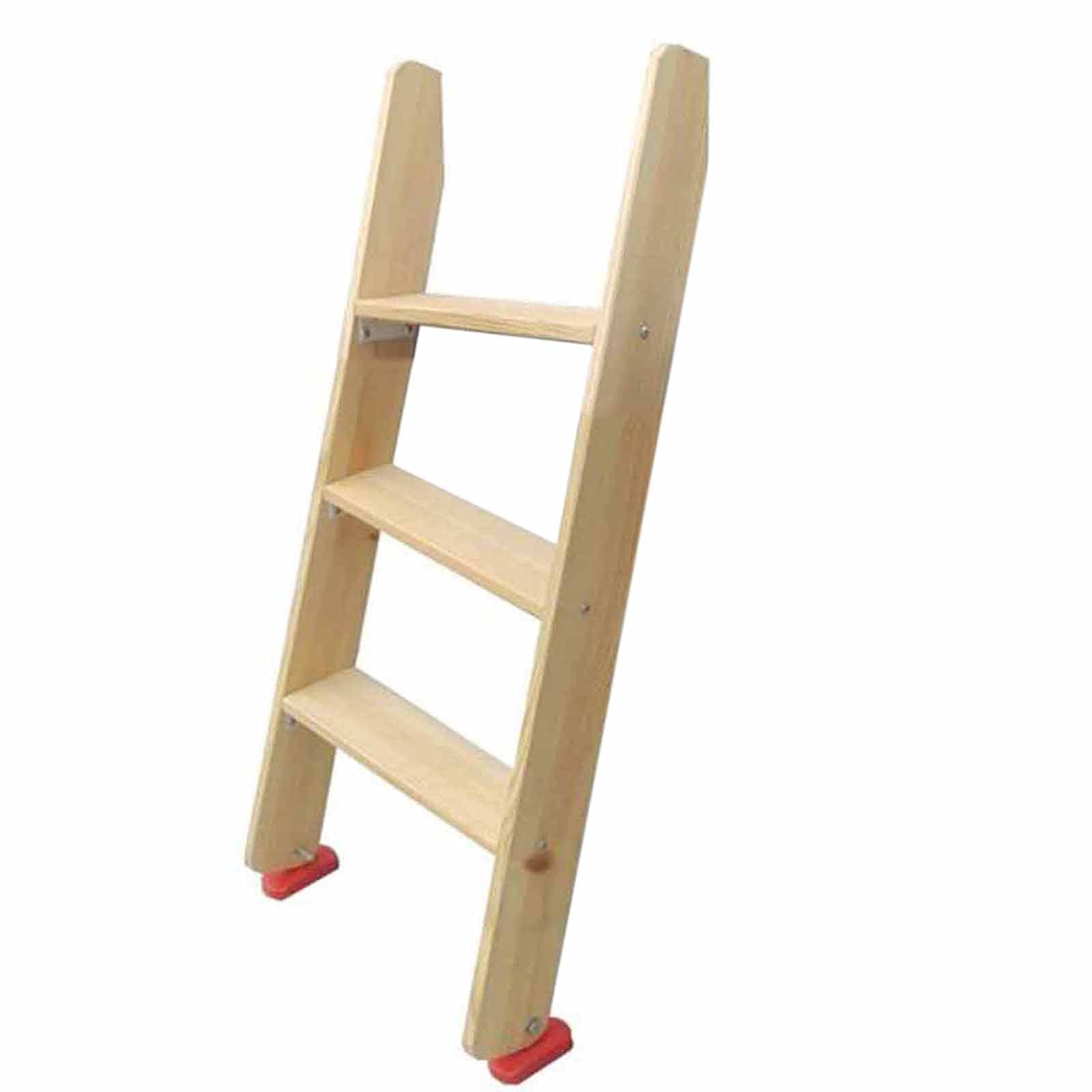 Échelle en bois pour lit superposé : accès sécurisé au loft