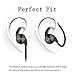 Bluetooth Headphones RIVERSONG RAINDROP A01 Sweatproof Wireless Stereo Earphones Noise Cancelling Headphone Headset with Mic for iPhone, Samsung Galaxy and Android Phones (Gun Matt)