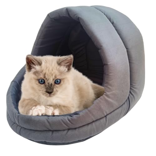 Toca Caminha Oca Iglu Cachorro Gato Cama Pet Cabana Tam M e G (Marrom, Médio)