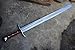 Nepal forged 36 inches Long Blade Executioner Sword-sulthan Sword-Hand Forged Sword-Large Sword-Forged-Carbon Steel-Tempered-shapren Xiphos