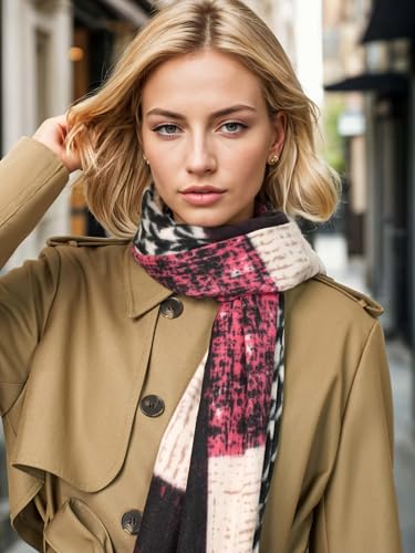 VENVSBEE Scarf For Women Soft Colorful Shawl Wraps Fashionable Pashimina Rave For Spring Fall Winter2