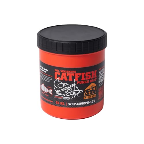 Mr. Whiskers Catfish Punch Bait - Cheese - 1 Quart