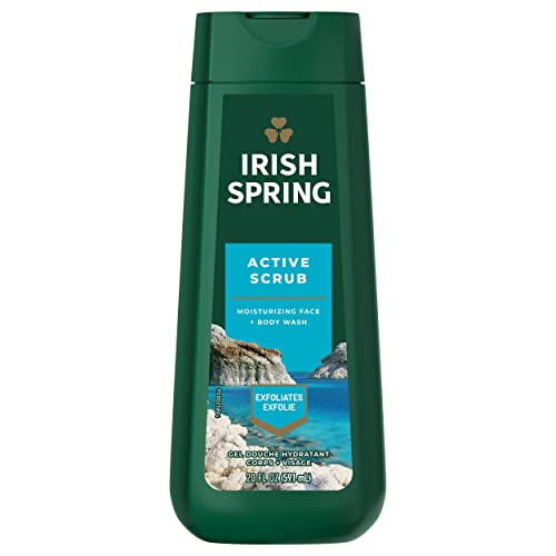 Irish Spring Moisture Blast Body Wash for Men, 20 Fl Oz (Pack of 2)