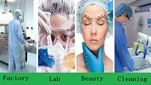ZMDREAM Disposable Bouffant Cap Hair Net 24 Inch pack of 100 White - Thumbnail 4