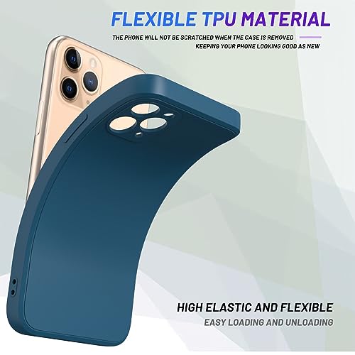 Image of for iPhone 11 Pro Case Dark Blue, Scratch Resistant with Soft Touch, Slim Thin Phone Cover for iPhone 11 Pro 5.8 inch